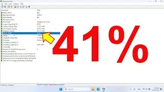 Laptop Battery Health Check