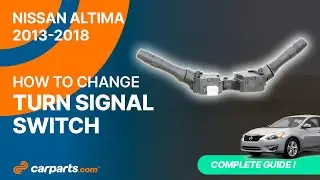 How to replace the Turn Signal Switch 2013-2018 Nissan Altima 🔃