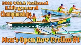 2018 USLA National Lifeguard Championships / Men's Open Row Prelim 1