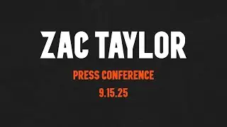 Zac Taylor Press Conference - September 15