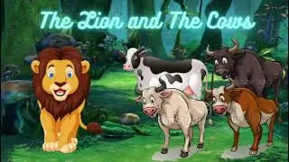 the lion and the three cows story