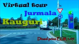 Virtual tour/Driving in Latvia/Jurmala/Kauguri/VIRTUAL TOUR 092024 #jūrmala #virtualtour