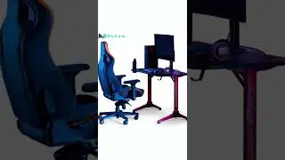 Conqueror Gaming Chair and Desk Set