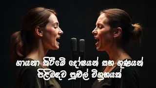 ගීතයක් ගායනා කිරීමේදී සිදුවන දෝෂයන් සහ ගුණයන් පිළිබඳව පුළුල් විග්‍රහයක් සහ ක්‍රියාකාරකම් 2ක්