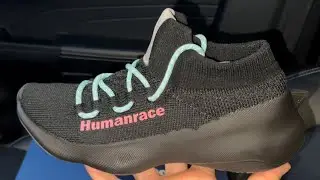 Adidas Pharrell Human Race Sichona Black Pink Shoes