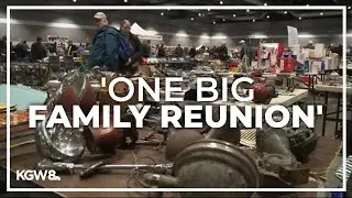 Car enthusiasts look for rare parts, fellow fans at Portland Auto Swap Meet