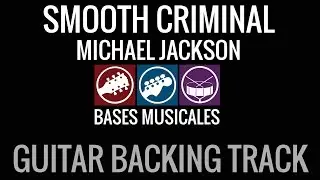 Smooth Criminal Guitar Backing Track (Am) Vocals