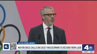 Karen Bass calls on Casey Wasserman to resign from LA28