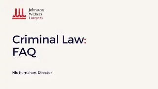 Criminal Law South Australia Frequently Asked Questions with Nic Kernahan