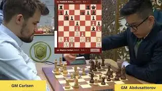 Magnus Carlsen&rsquo;s Rare Outburst After a Missed Win vs 15-Year-Old Nodirbek | World Blitz 2019 #chess