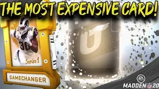 MY MOST EXPENSIVE PULL YET! GAMECHANGER BUNDLE! MADDEN 20 ULTIMATE TEAM