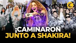 Shakira en Lima: los famosos e influencers peruanos que conocieron a 'la loba' | El Comercio