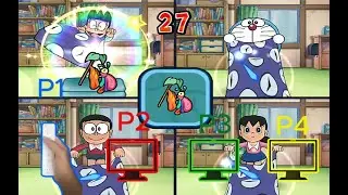 Doraemon Wii | Competition who fastest middle Human VS Computer - Part #3