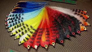 Atado de mosca para tucunare (fly tying)# 74 (el club del atado). 