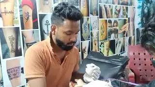 Deer buck - tattoo time lapse