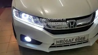 Honda City Custom Projector Matrix Headlamps