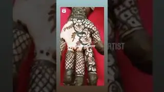 Simple khafeef mehndi design/@Farzeen_mehendi_artist/#Farzeen_Mehndi_Artist