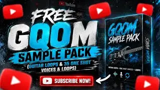 FREE GQOM SAMPLE PACK WITH VOICES & GUITARS ,PRESETS  (ARCADE & SPLICE)🎹🎤