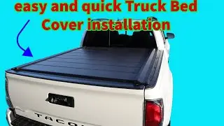 2021 Tacoma Peragon Truck Bed Cover installation