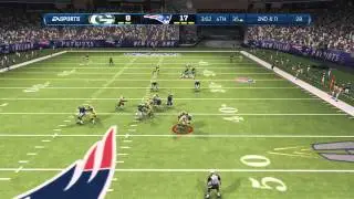 Madden 13 ~ Tournament Player Huh? ~ Online Unranked PatriotsVsPackers