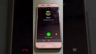 Huawei P 10 WhatsApp incoming call