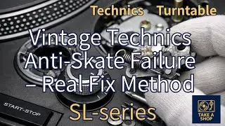 Vintage Technics Anti-Skate Failure &ndash; Real Fix Method