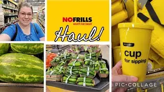 AMAZING Find on Marketplace! No Frills Haul! Grocery Shopping at No Frills! & Dollarama!