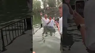 Jordan River Baptism  - Cricket R.