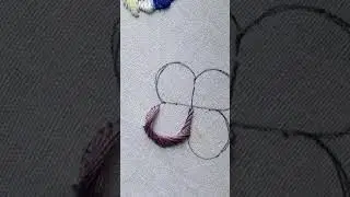 Repeat Hand Embroidery Tutorial Design #ytshorts #shorts #trending #nice#cute #best #like #viral