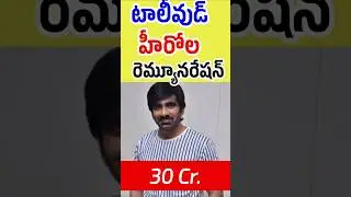 టాలీవుడ్ హీరోల రెమ్యూనరేషన్ | Tollywood Heroes Remuneration | Telugu Celebrity Stuff