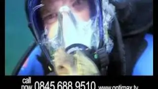 Optimax Laser Eye Surgery Underwater TV Ad with Monty Halls