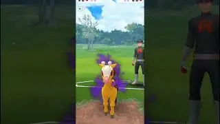 Pokemon go one pokemon vs team rocket grunt battle