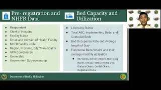 Health Facility Profiling Tool for Hospitals and Infirmaries