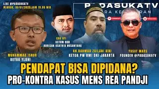 🔴Live l Stand Up Bisa Masuk Penjara? Pro–Kontra Kasus Mens Rea Pandji Dilaporkan Penistaan Agama
