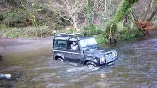Tarr Steps - Land Rover