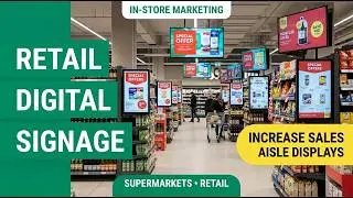 Digital Signage for Retail & Supermarkets | Window Displays, Shelf Edge & POS by Khazina Digital
