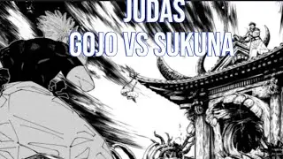 JUDAS-GOJO VS SUKUNA JUJUTSU KAISEN FIGHT. CREDITS: @NinjaristicNinja