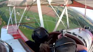 Biplane ride in Ohio