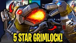 5 STAR GRIMLOCK GAMEPLAY! - Transformers Forged To Fight