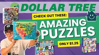 EPIC Dollar Tree PUZZLE Haul - MUST SEE!