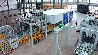 BECCOR KT series clamp feeding MFC short cycle melamine lamination hot press /MFC ламинирование