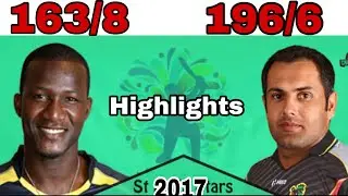 St Lucia Stars VS St Kitts & Nevis Patriots Full Match Highlight