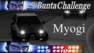 Initial D Street Stage Myogi Bunta 15 Star Challenge AE86 Playthrough