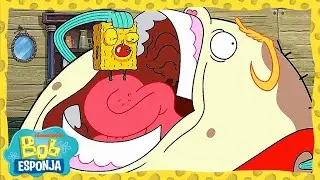 Bob Esponja | ¡Bob Esponja frito para una cita! | Bob Esponja en Español