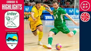 Resumen #PrimeraDivisiónFS | Movistar Inter 3-3 Servigroup Peñíscola | Jornada 15