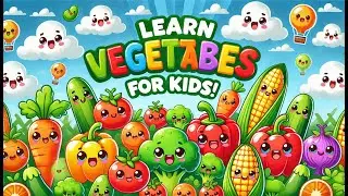 Healthy Vegetables for Kids!  Learn & Have Fun! @learnsmartybuds #FunWithVegetables#preschoolearning