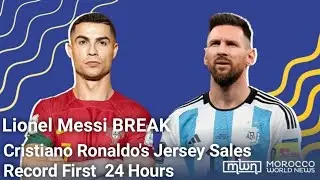 Lionel Messi breaks Cristiano Ronaldo&rsquo;s record for jersey sales in first 24 hours with Inter Miami