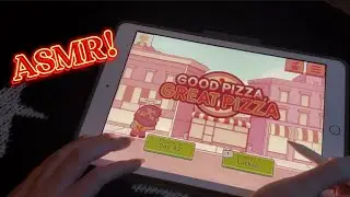 ASMR Playing Good Pizza Great Pizza! (ipad/apple pencil)