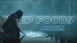 Mystical Lake Ripple | Looped Visual + Deep Focus Music for Study & Calm