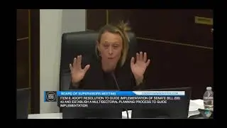 Supervisor Lawson-Remer Questions Staff About Senate Bill 43 Delay